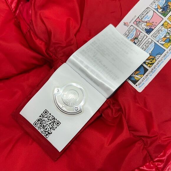 MONCLER UNISEX KIDS BERNARD GILET RED VEST LIKE NEW 2Y - Picture 15 of 15